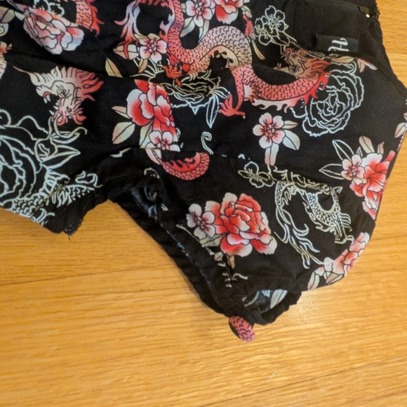 Floral Black Dress - Picture 3 of 4